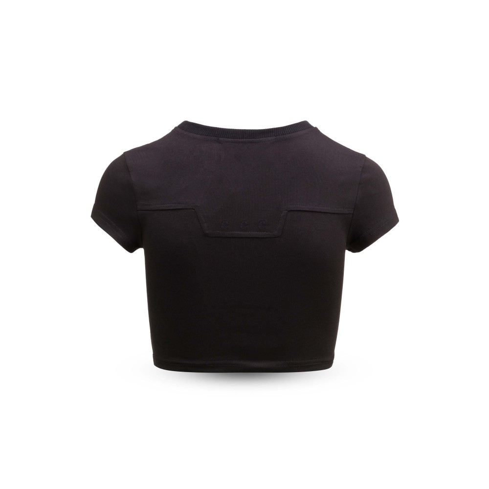 Untitled Folders Black Simple T-Shirt