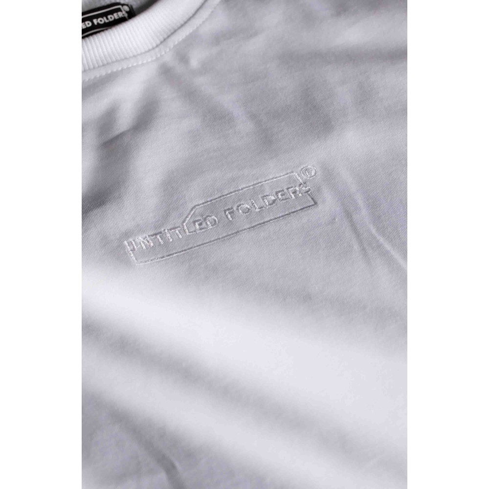 Untitled Folders Whisper White Simple T-Shirt