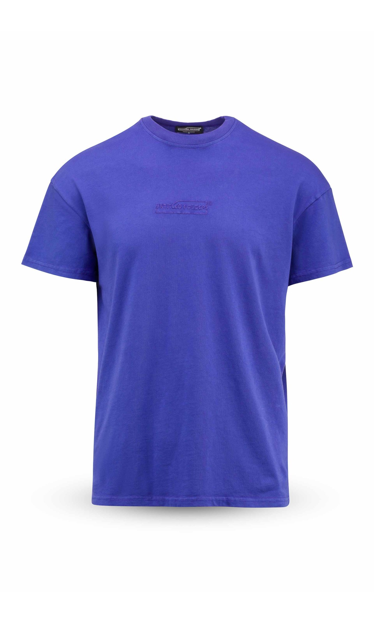 Untitled Folders Untitled Blue Simple T-Shirt