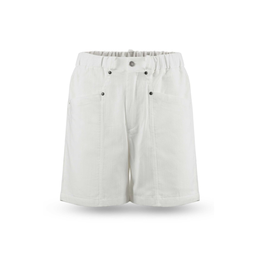 Untitled Folder Deep Well Pocket Whisper White Shorts