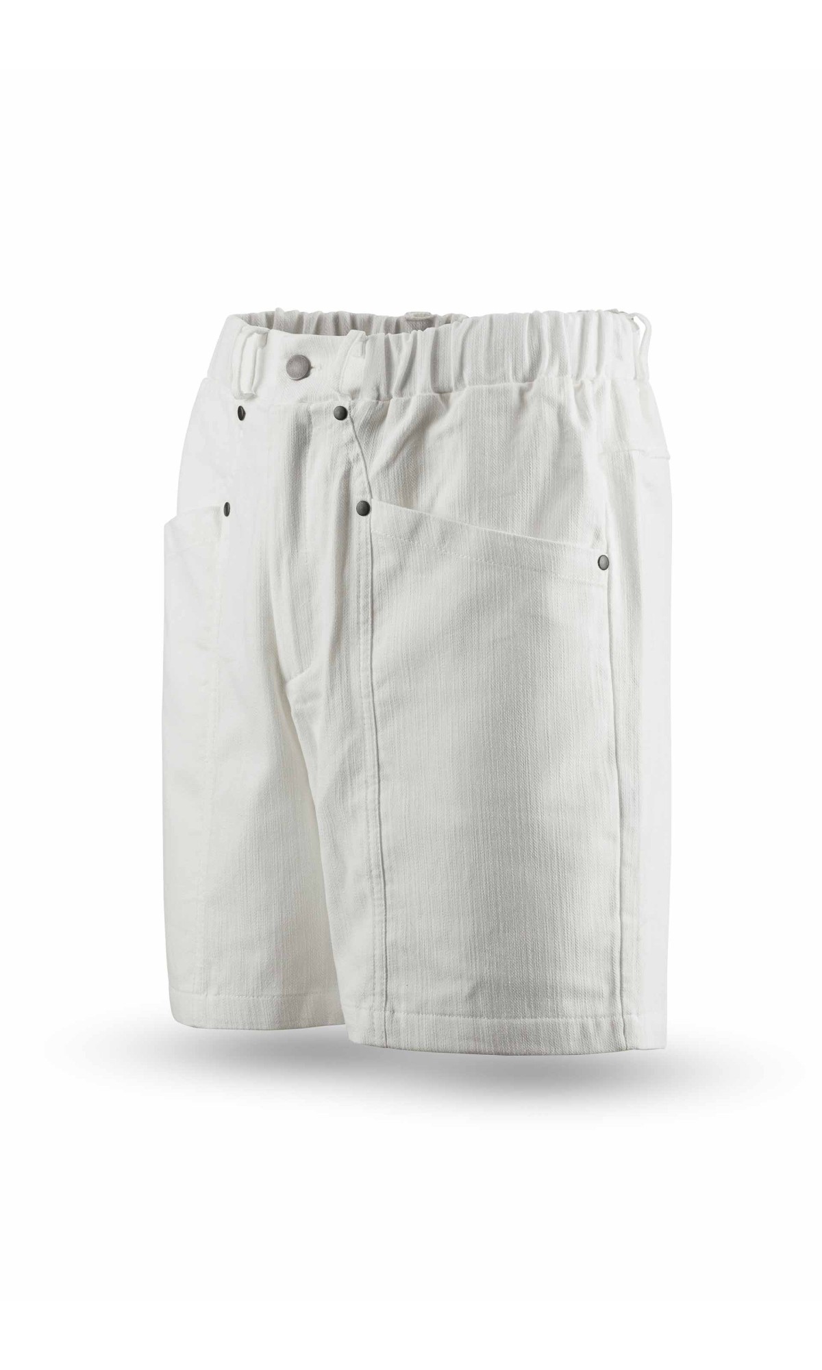 Untitled Folder Deep Well Pocket Whisper White Shorts