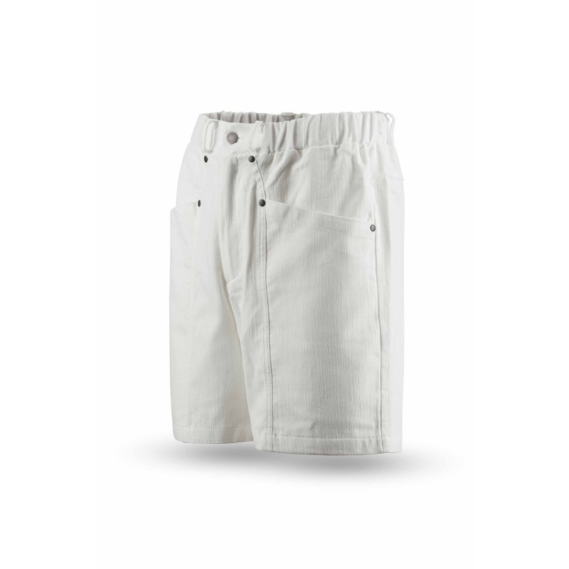 Untitled Folder Deep Well Pocket Whisper White Shorts