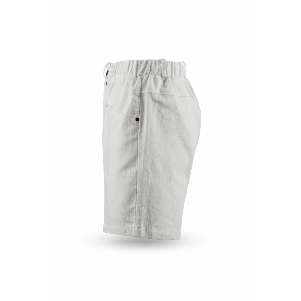 Untitled Folder Deep Well Pocket Whisper White Shorts