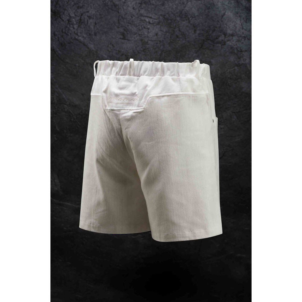 Untitled Folder Deep Well Pocket Whisper White Shorts