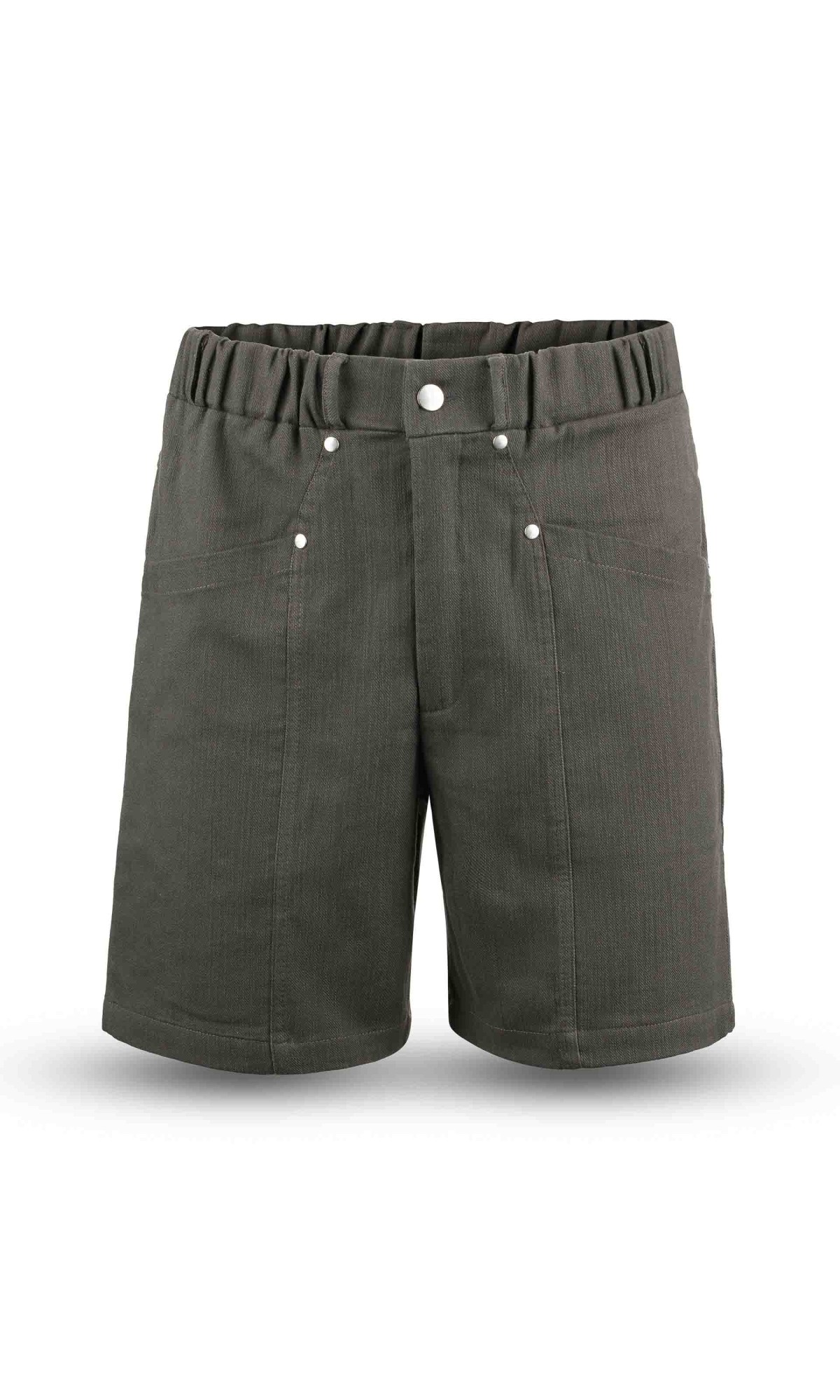 Untitled Folder Deep Well Pocket Olive Shorts