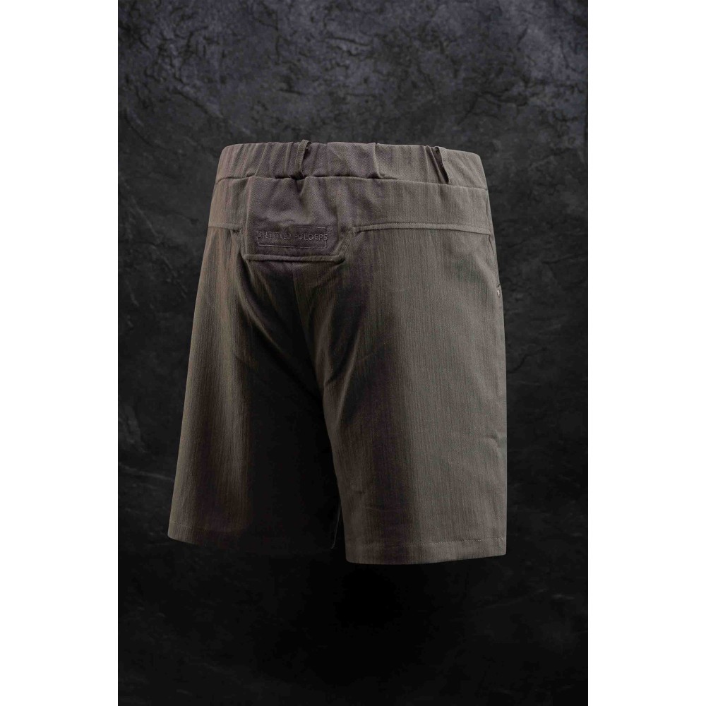 Untitled Folder Deep Well Pocket Olive Shorts