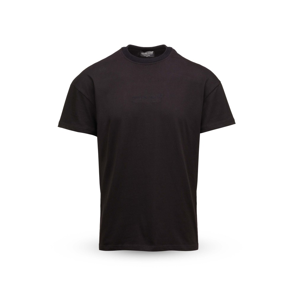 Untitled Folders Void Black Simple T-Shirt