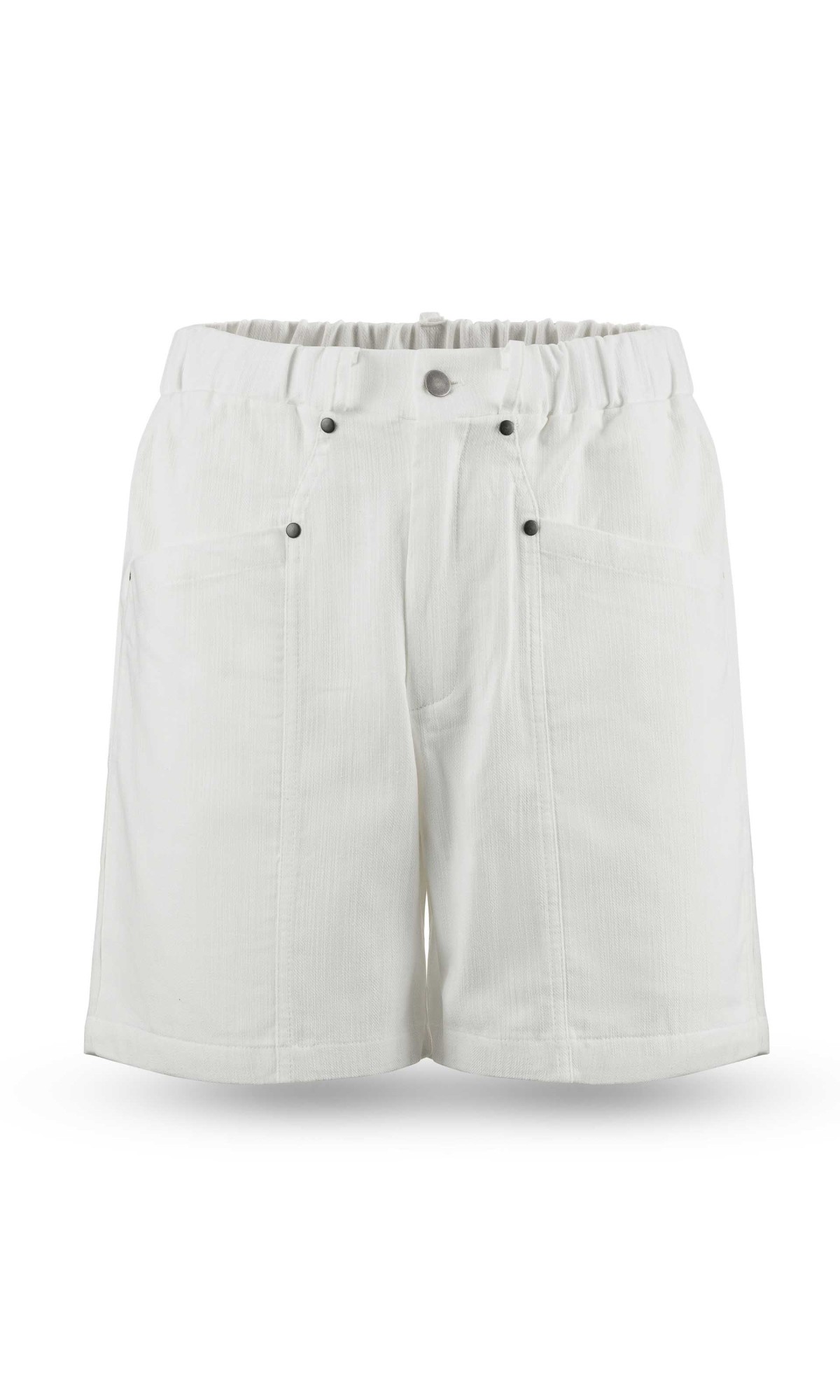 Untitled Folder Deep Well Pocket Whisper White Shorts