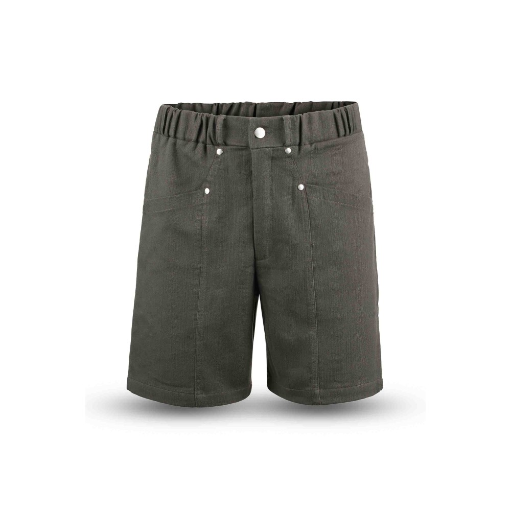 Untitled Folder Deep Well Pocket Olive Shorts