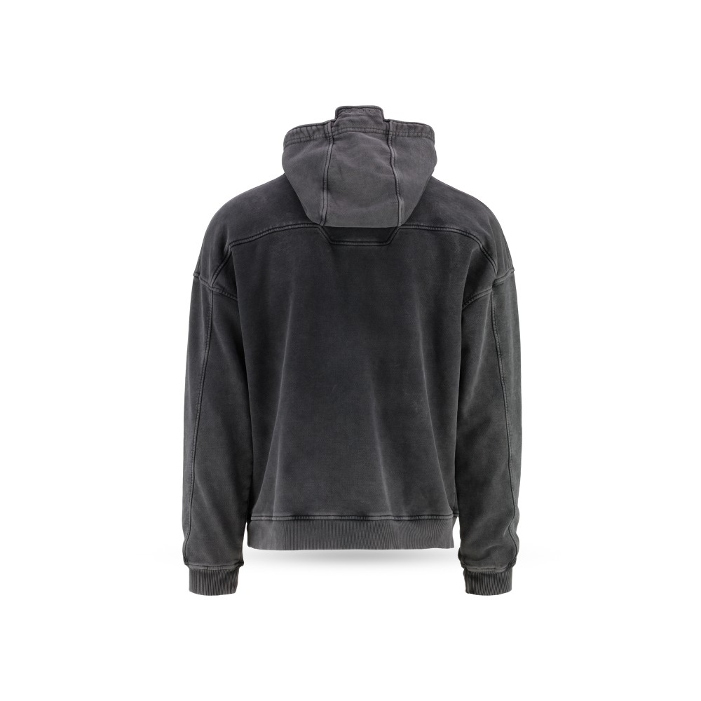 Untitled Folders Corrupted Grey Auxiliary Audio Jack Hoodie